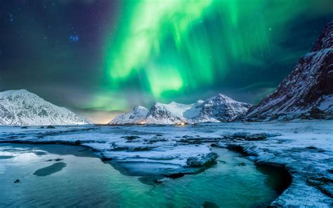 Download Northern Lights Coast Of Norway Nature