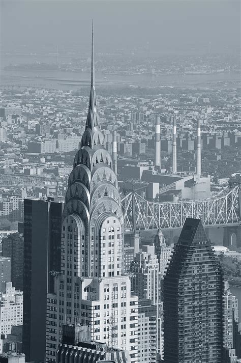 Chrysler Building Black And White Photograph By Songquan Deng Fine