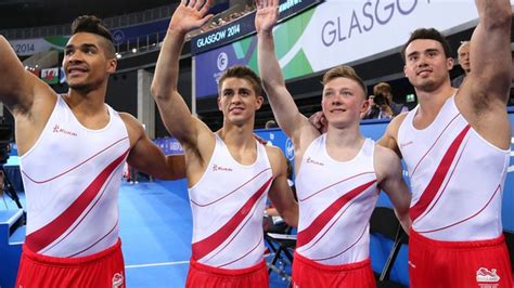Bbc Sport Glasgow 2014 England Win Double Gymnastics Team Gold