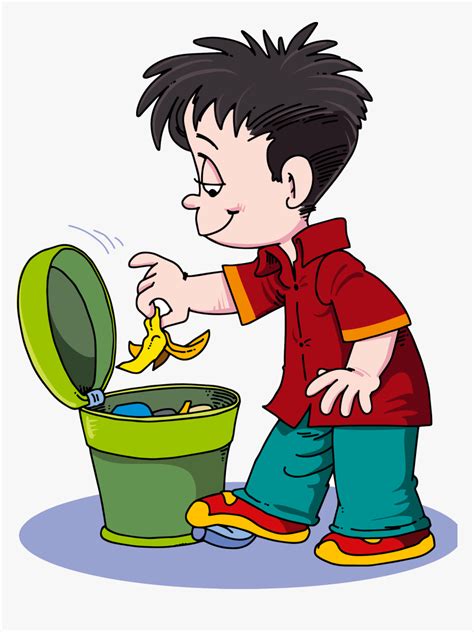 Container Clip Art Rubbish - Throw Rubbish Clipart, HD Png Download ...