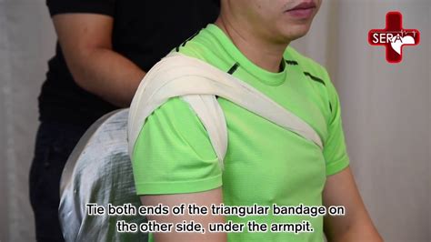 Shoulder Injury Bandage Singapore Emergency Responder Academy First