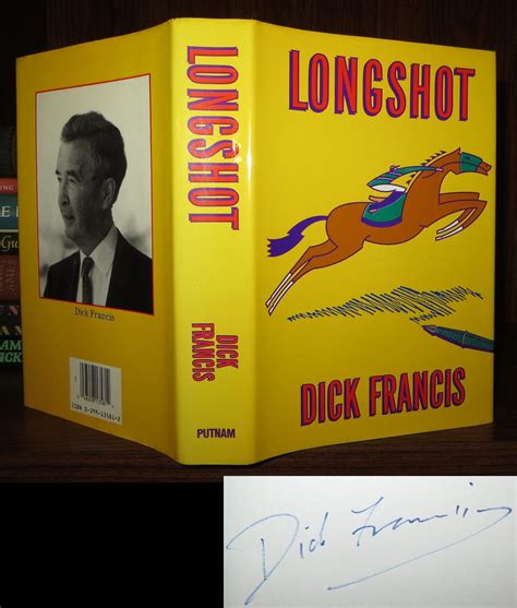 longshot signed 1st dick francis first edition first printing