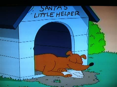 The Simpsons Moes Bar Rag And Santas Little Helper