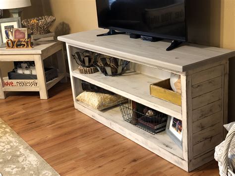 Diy Modern Farmhouse Tv Stand With Shiplap Ends — 731 Woodworks We