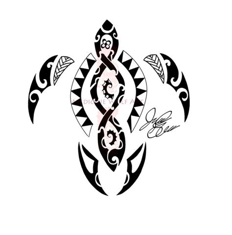 68 Polynesian Turtle Tattoos Collection