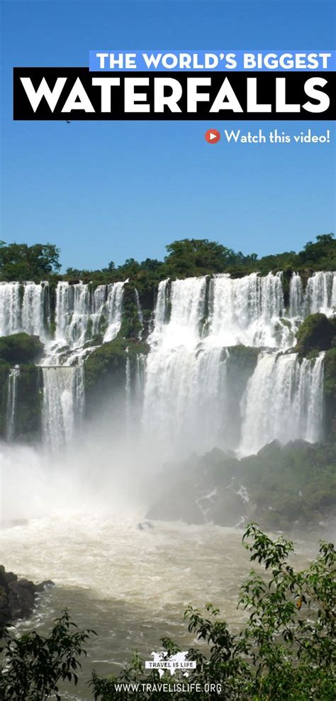 Iguazú Falls The Worlds Biggest Waterfalls Iguazu Falls Wonders Of
