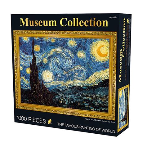 Adults Jigsaw Puzzle 1000 Piece The Starry Night Puzzles Difficult