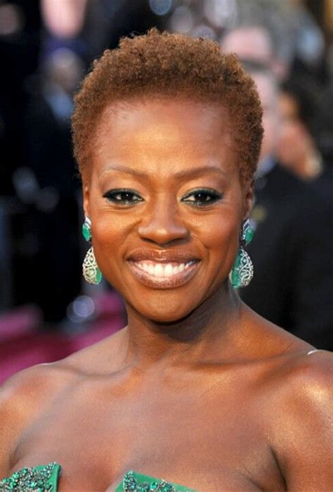 Viola Davis Natural Hair Styles Short Natural Hair Styles