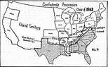 Map Of United States 1863 - Direct Map