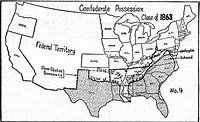 Map Of United States 1863 - Direct Map