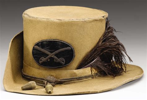 Confederate Virginia Cavalry Officers Hardee Style Hat With The