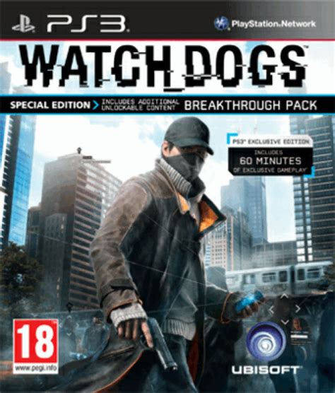Watch Dogs Special Edition Ps3 Zavvi