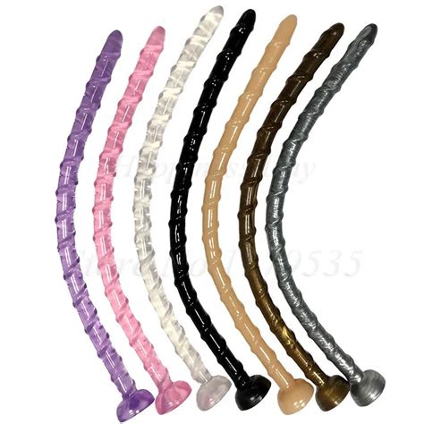 18 5 Inch Dildo Butt Plug Long Anal Beads Sex Toys For Woman Orgasm
