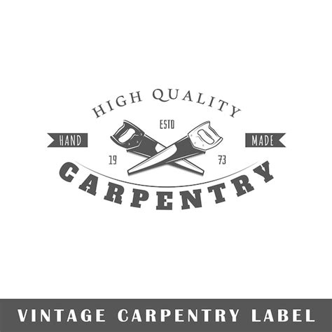 Premium Vector Carpentry Logo Template