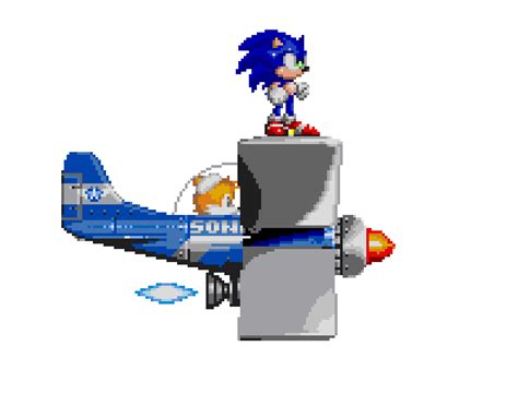 Sonic And Tails On Tornado  By Sans1kal11 On Deviantart