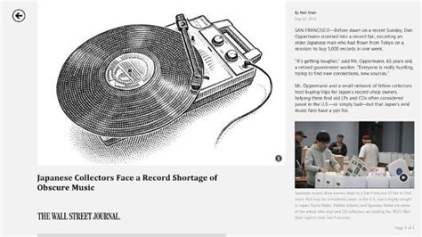 Requires an existing the wall street journal. App roundup: More news apps | Windows Experience Blog