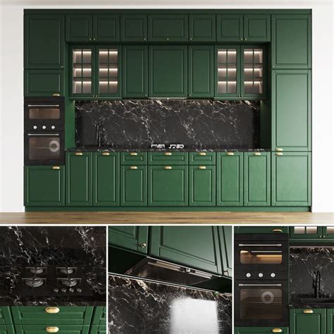 And finally, by being coordinated, the range is wide in function and style at the same time, and at all. Modern kitchenBodbyn Green | 3D model | Green kitchen cabinets, Ikea bodbyn kitchen, Bodbyn