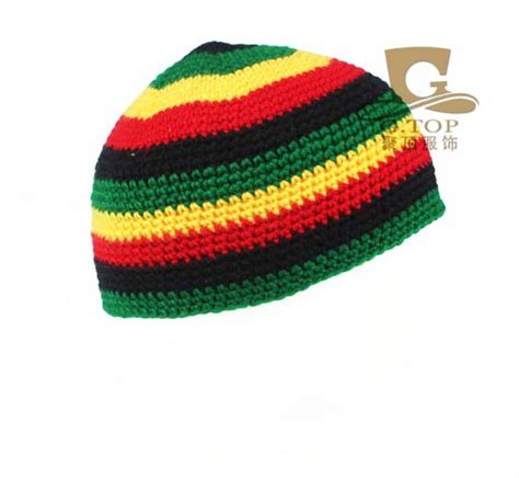 Rasta Hat Winter Warm Handmade Crochet Hats Jamaica Beanie