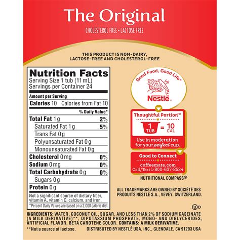 International Delight Non Dairy Creamer Nutrition Facts Besto Blog