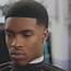 Short Tapered Hairstyles Black Men  Wavy Haircut