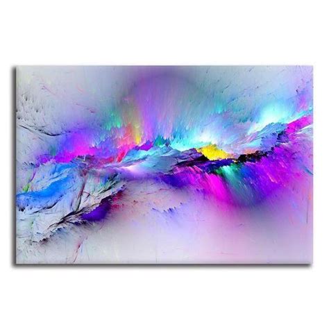 Bright Colorful Abstract Canvas Wall Art Modern Prints
