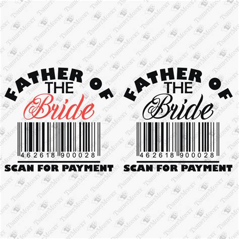 Father Of The Bride Svg Cut File Teedesignery