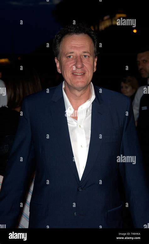 Cannes France May 17 2003 Actor Geoffrey Rush At Party At The