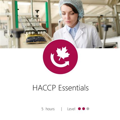 Haccp Essentials Food Processors Institute
