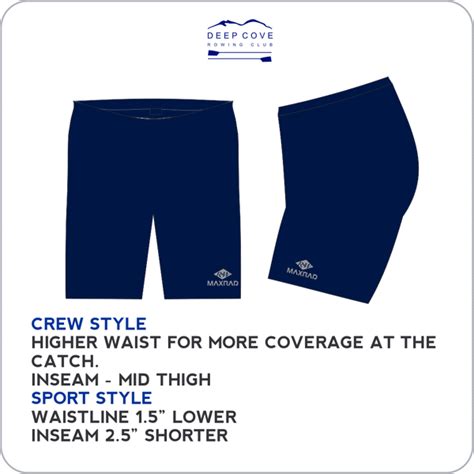 Deep Cove Rowing Club Shorts Row West Activewear