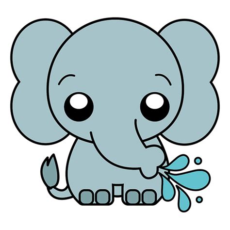 Check spelling or type a new query. Cómo dibujar un Elefante Kawaii | COMODIBUJAR.CLUB