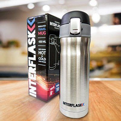 Hydroflask travel coffee mug (16 oz, $25). Leakproof Travel Mug by Interflask - Insulated Premium ...