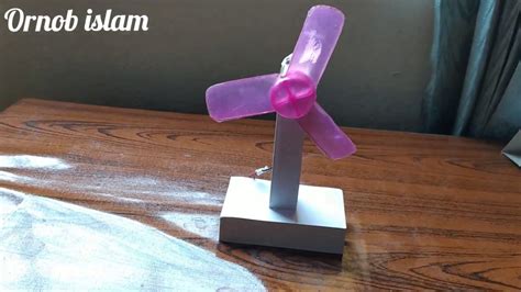 How To Make A Fan At Home Youtube