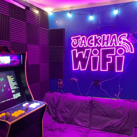 Home And Living Home Décor Game Room Decor Twitch Light Twitch Neon Sign