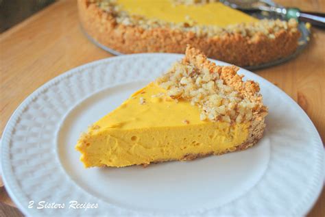 Easy No Bake Pumpkin Cheesecake 2 Sisters Recipes By Anna And Liz