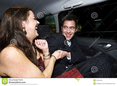 Backseat Fun Stock Image Image Of Driving Couple Nightlife 13194153