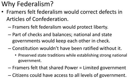 Ppt Federalism Forging A Nation Powerpoint Presentation Free