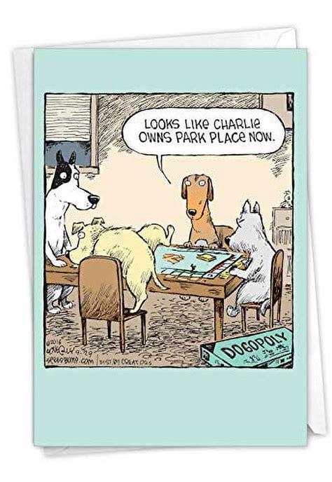 Nobleworks 1 Humor Birthday Card With Envelope Funny Cartoons For Birthday Greetings