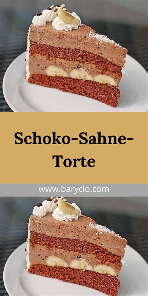 Schoko-Sahne-Torte in 2020 | Dairy free chocolate cake, Dairy free ...