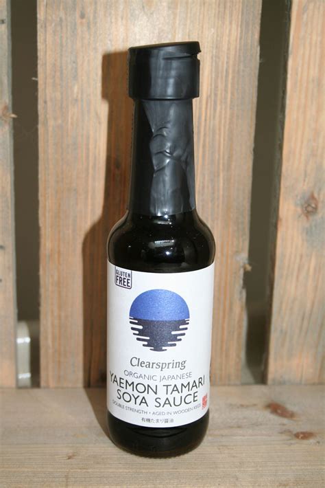 Clearspring Organic Yaemon Tamari Soya Sauce Double Strength Gluten