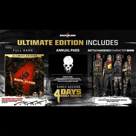 Back 4 Blood Ultimate Edition Xbox Series X Gamestop