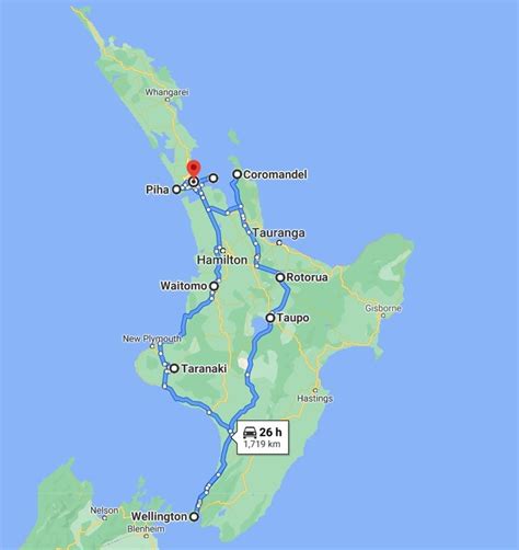 The Perfect 2 Week North Island Road Trip Itinerary