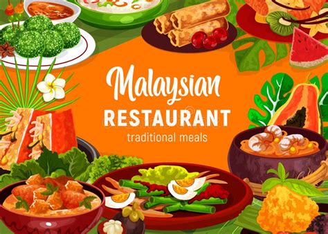 Malaysian Food Stock Illustrations 2370 Malaysian Food Stock