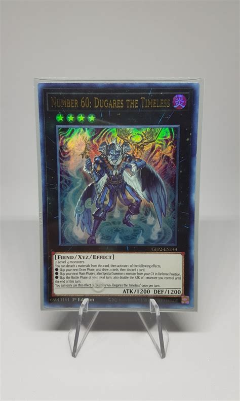 Yu Gi Oh Number 60 Dugares The Timeless Ultra Rare Hobbies And Toys
