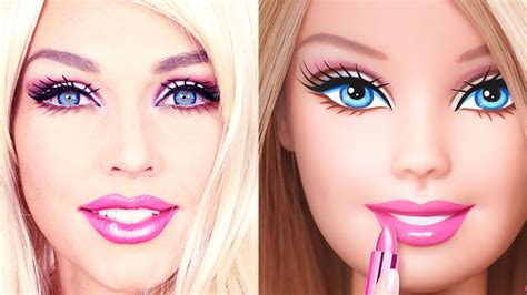 Barbie Doll Makeup Transformation Youtube