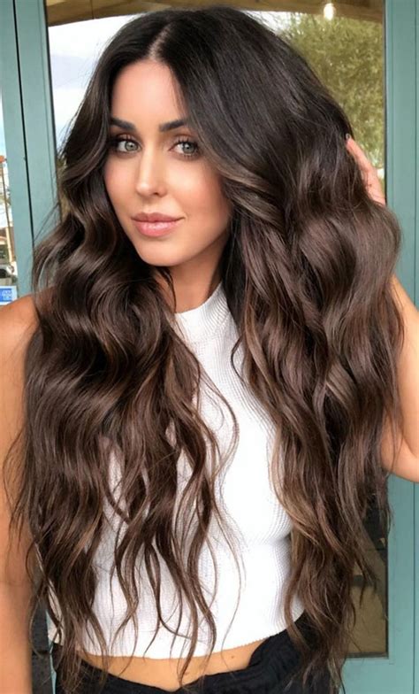 36 Chic Winter Hair Colour Ideas And Styles For 2021 Rich Chocolate
