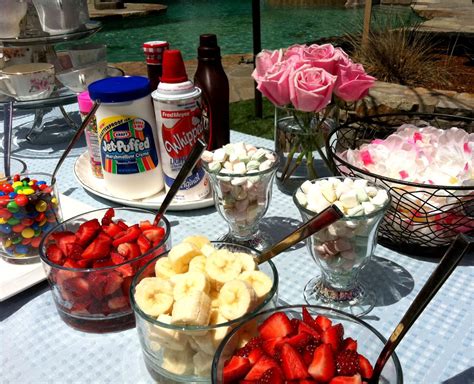 Make Your Own Ice Cream Sundae Bari Love This Idea For Wedding