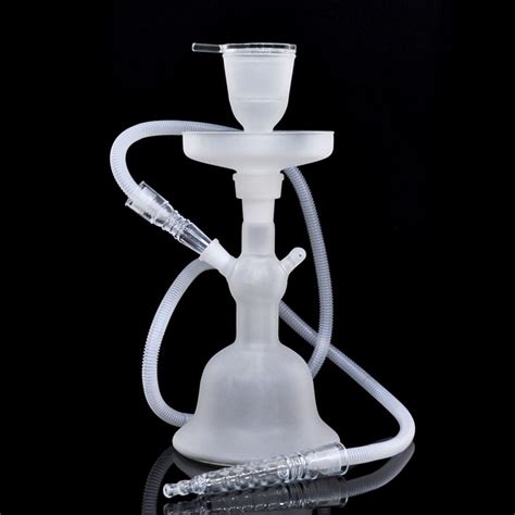 Frosted Design Al Fakher Glass Hookah Shisha With Hookah Hose Bowl