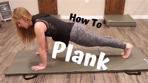 How To Do A Proper Plank Pilates Fundamentals Youtube