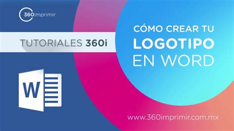 Como Crear Un Logotipo En Word