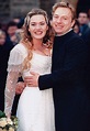 Kate Winslet & Jim Threapleton on their wedding day, 1998 | Celebrity ...